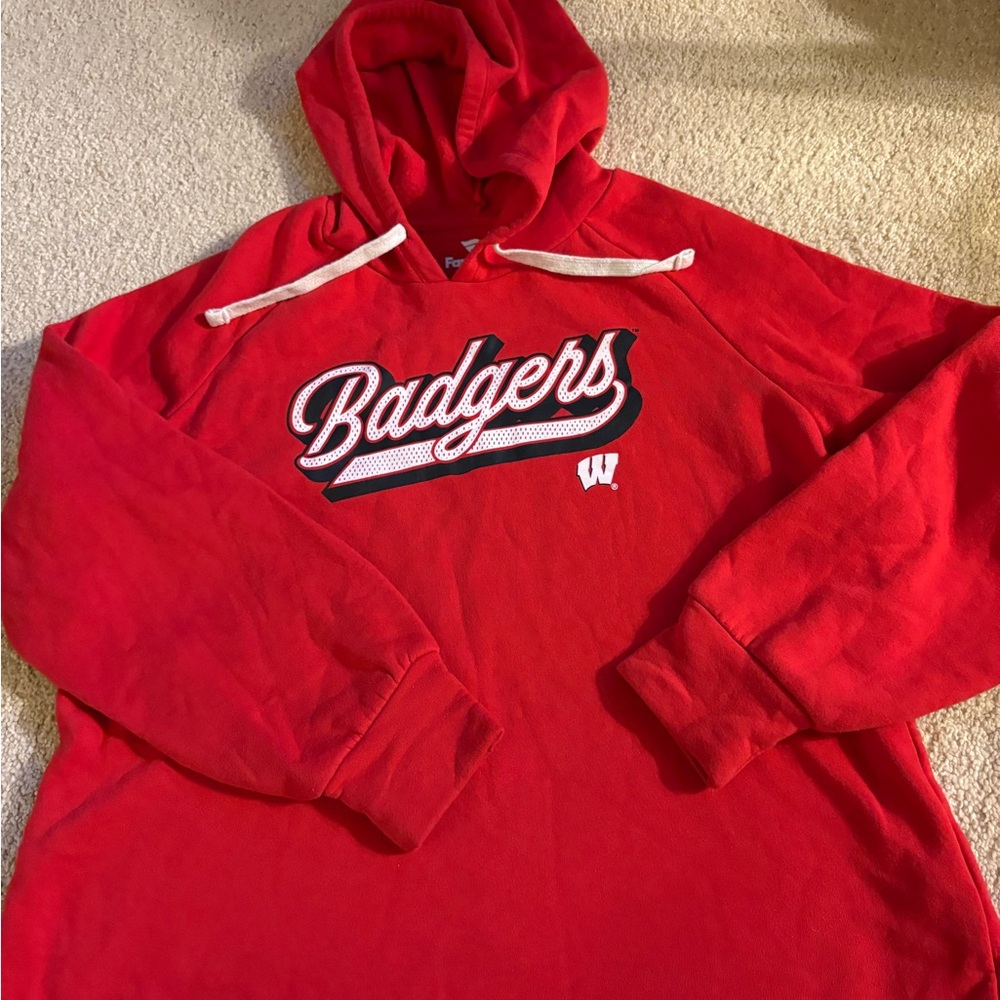 Red Wisconsin‎ Badgers Hoodie